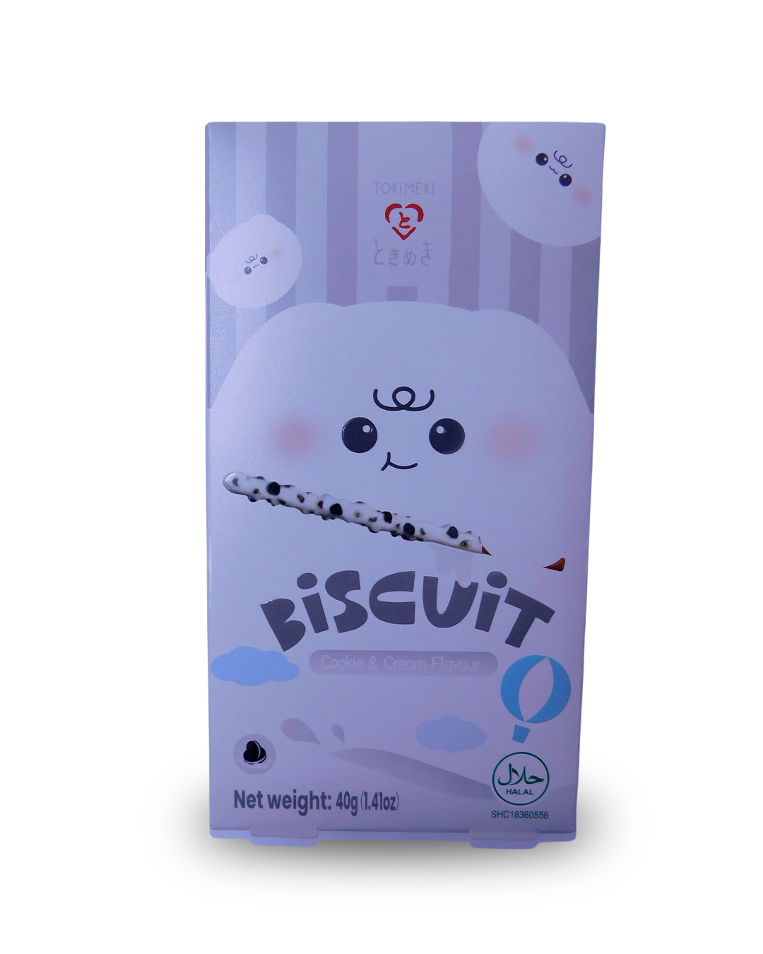 Tokimeki Biscuit Stick Cookies & Cream 40 GR