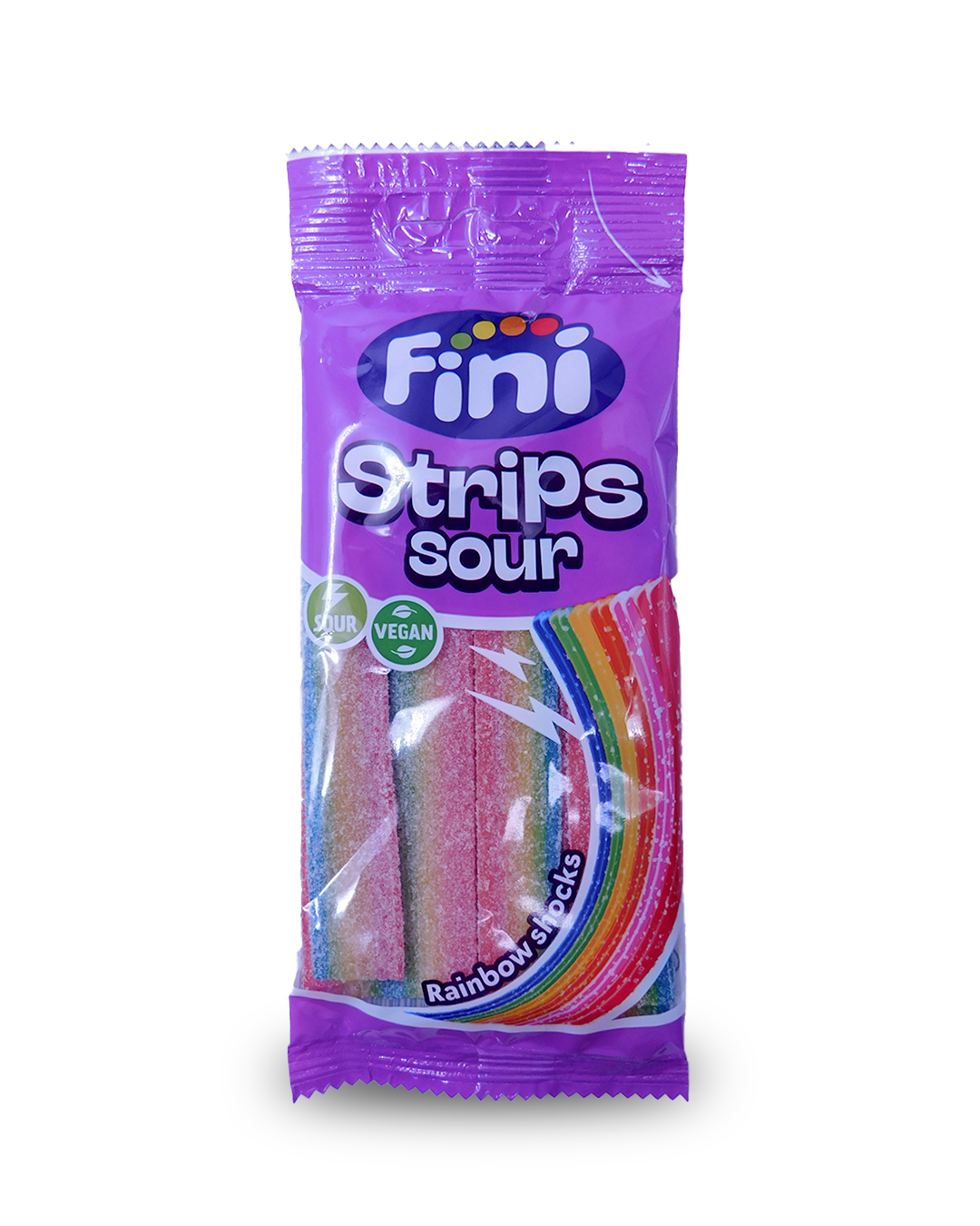Fini Strips Sour Rainbow 90 GR