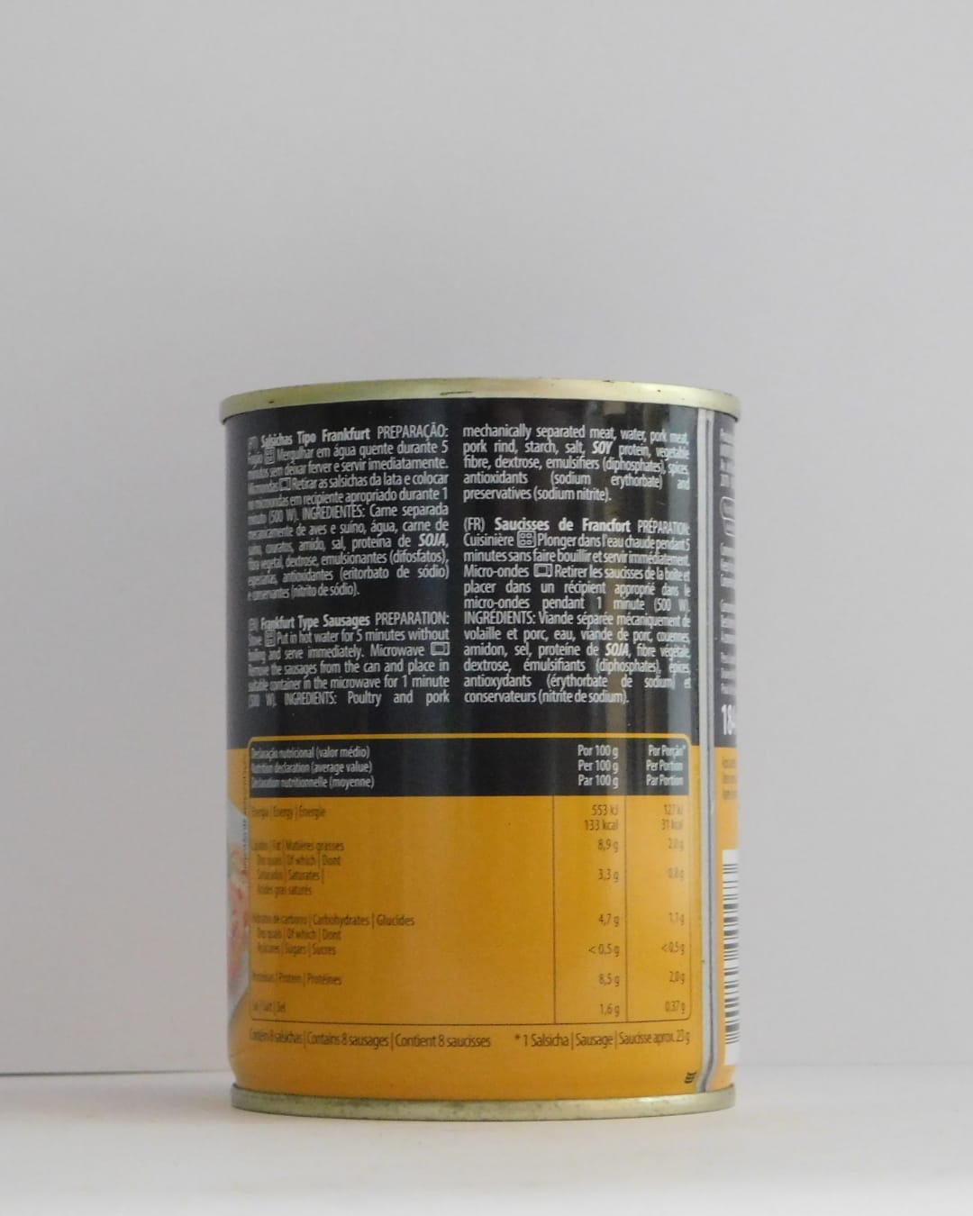 Salsichas FrankFurt Dilop 8 UN