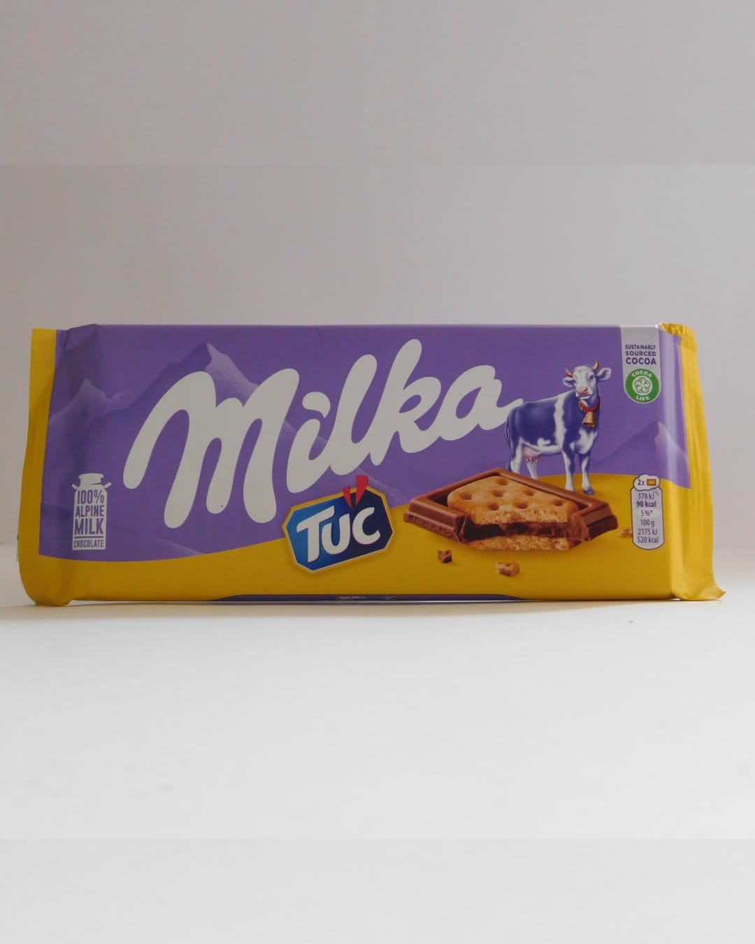 Chocolate Recheio Tuc Milka 87 GR