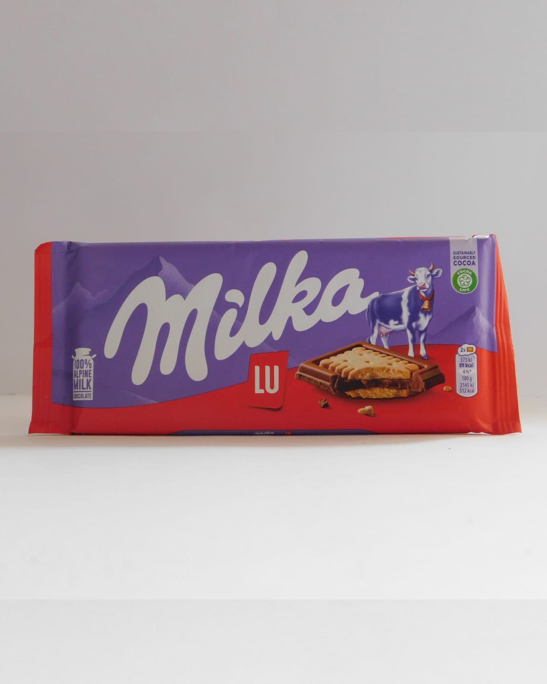 Chocolate C/ Biscoitos Lu Milka 87 GR