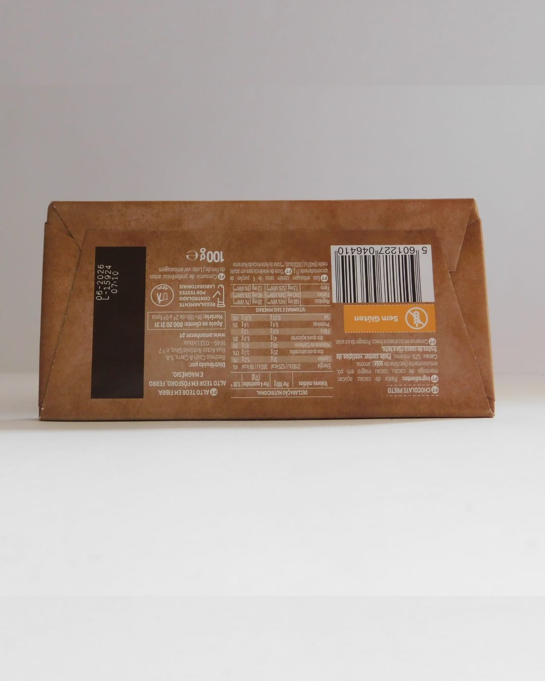 Chocolate Negro Amanhecer 100 GR