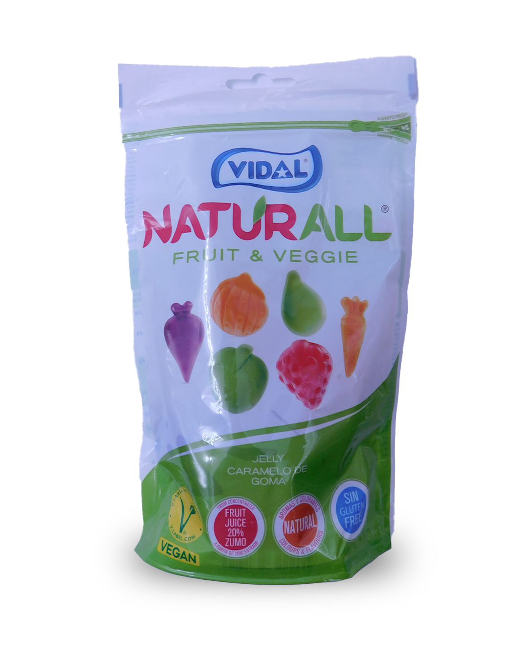 Vidal Naturall Fruit e Veggie 180 GR