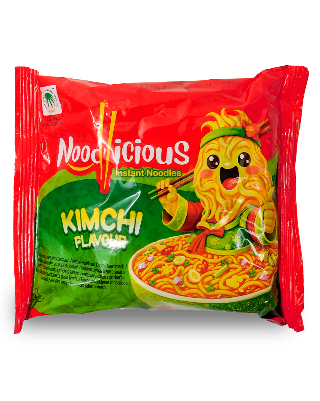 Noodlicious Instant Noodles Kimchi 65 GR