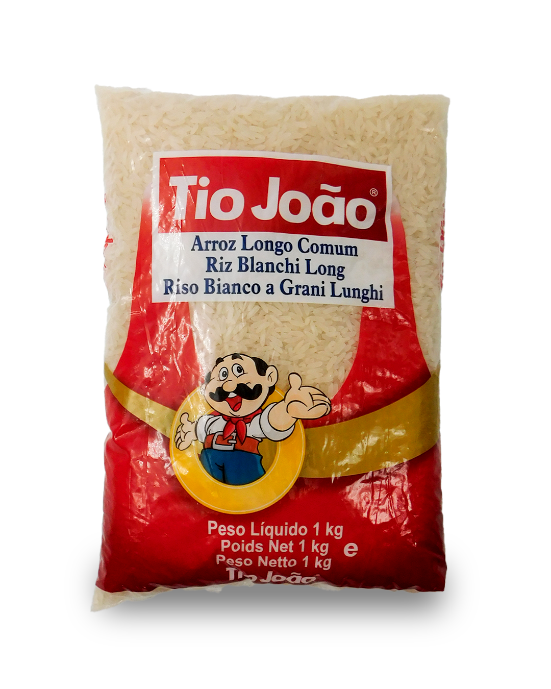 Arroz Branqueado Longo Tio João 1 KG