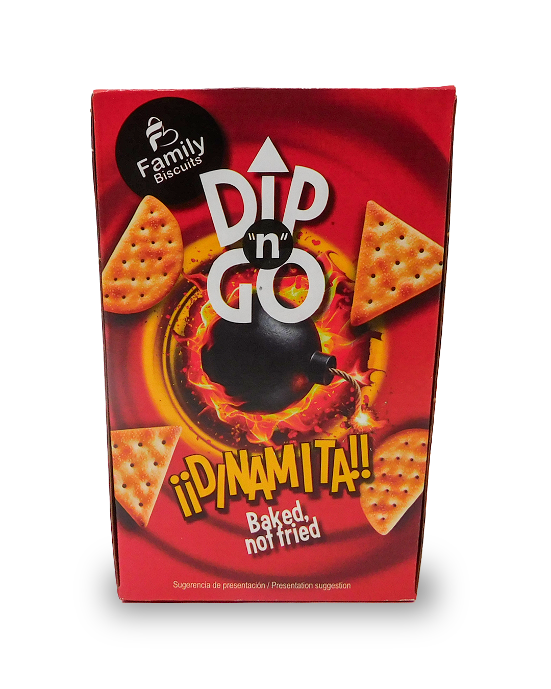 Family Biscuits Dip 'n' Go Dinamita 80GR
