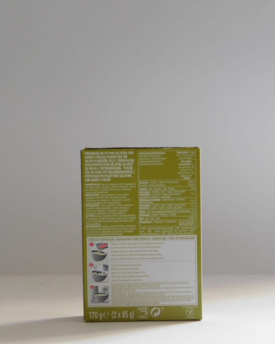 Gelatina Melão Micau 2x85 GR
