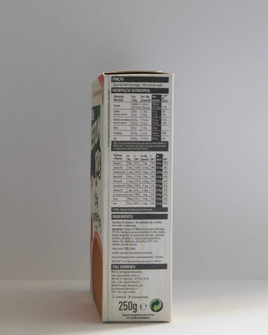 Nestum Pro Morango Nestlé 250 GR