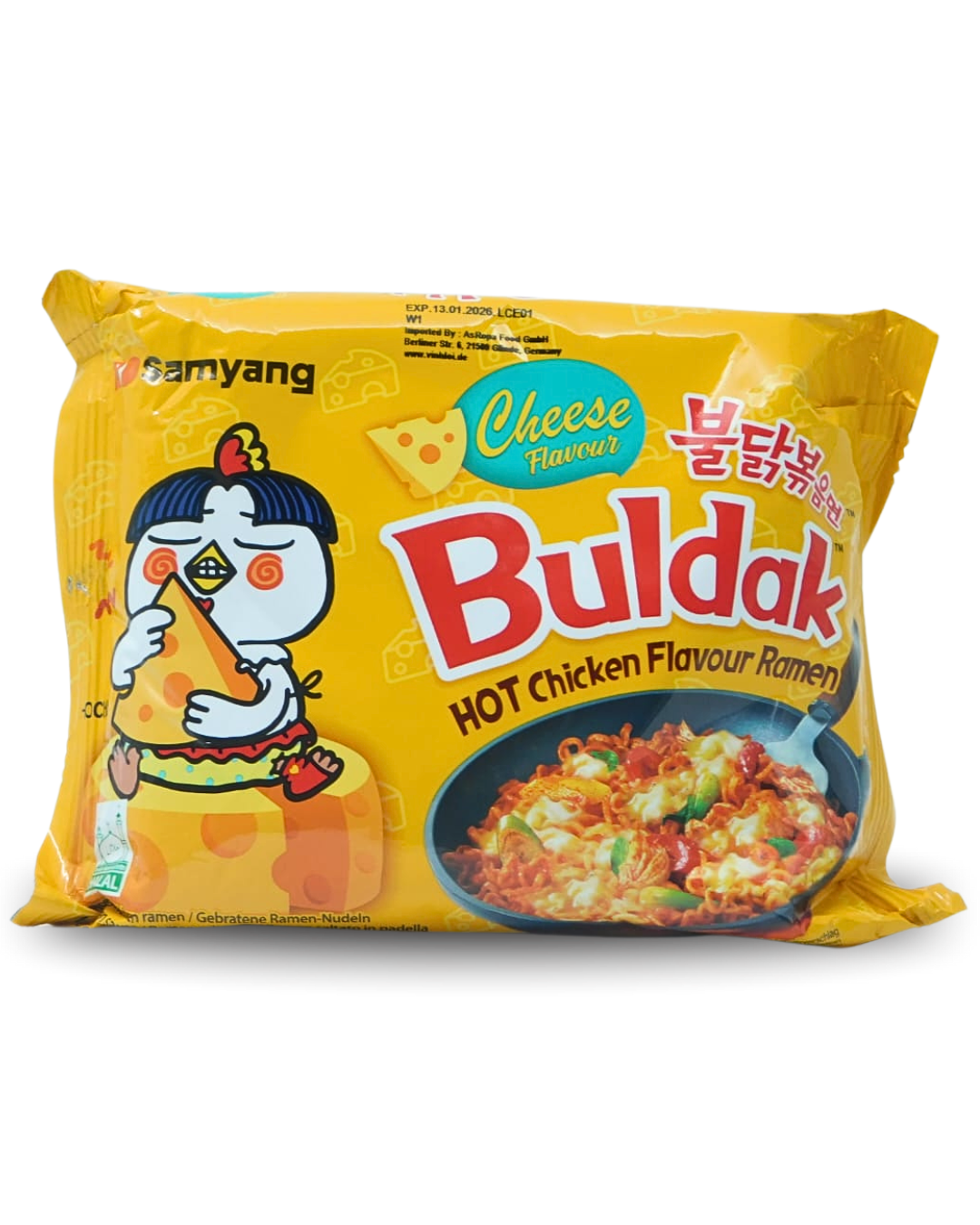 Samyang Ramen Hot Chicken Cheese Buldak 140 GR