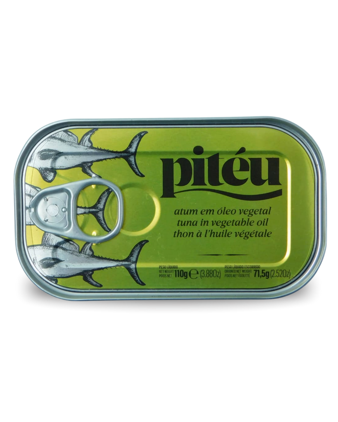 Atum Óleo Vegetal Pitéu 110 GR