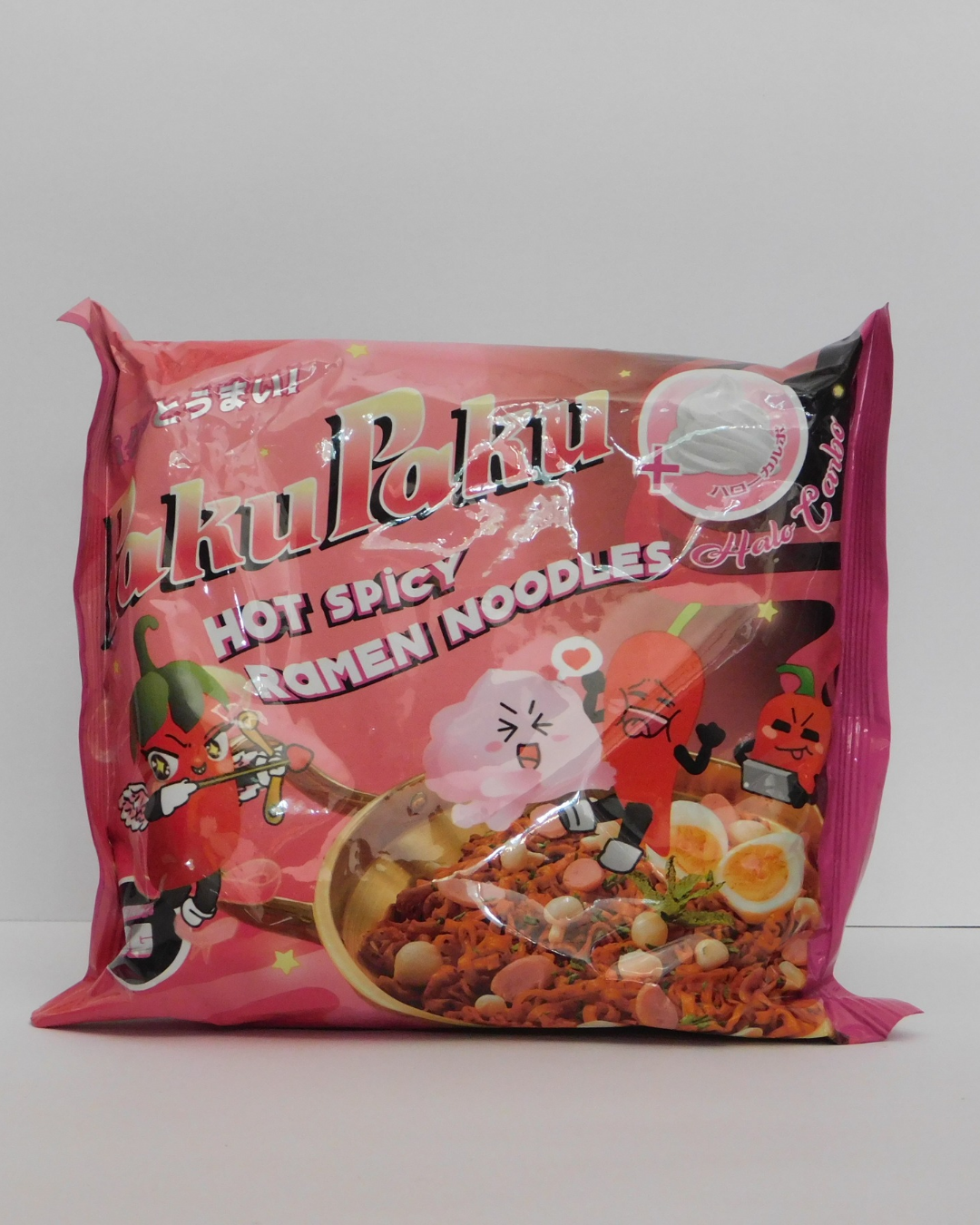 Ramen Hot Chicken Carbo Paku Paku 140 GR