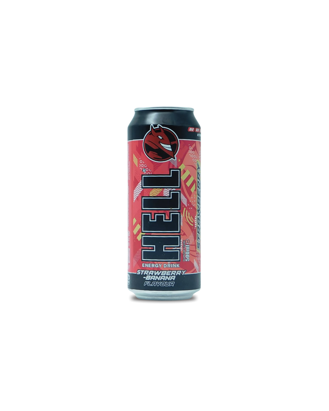 HELL Strawberry - Banana 500 ML