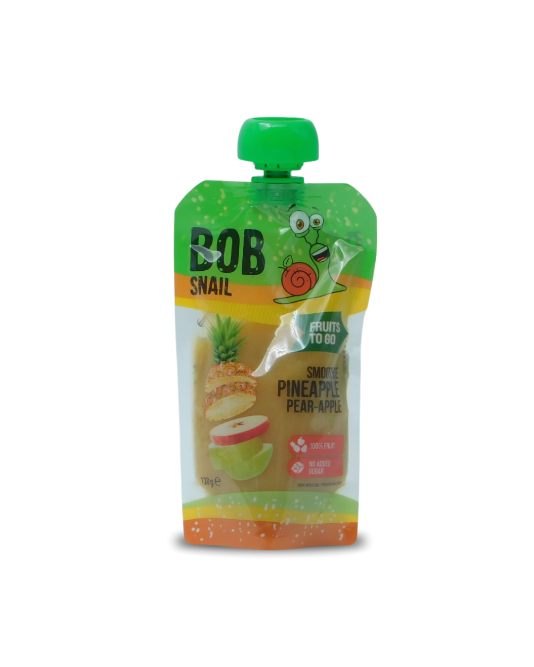 Fruit Puree Pinapple & Pear & Apple Bob Snail 120 GR