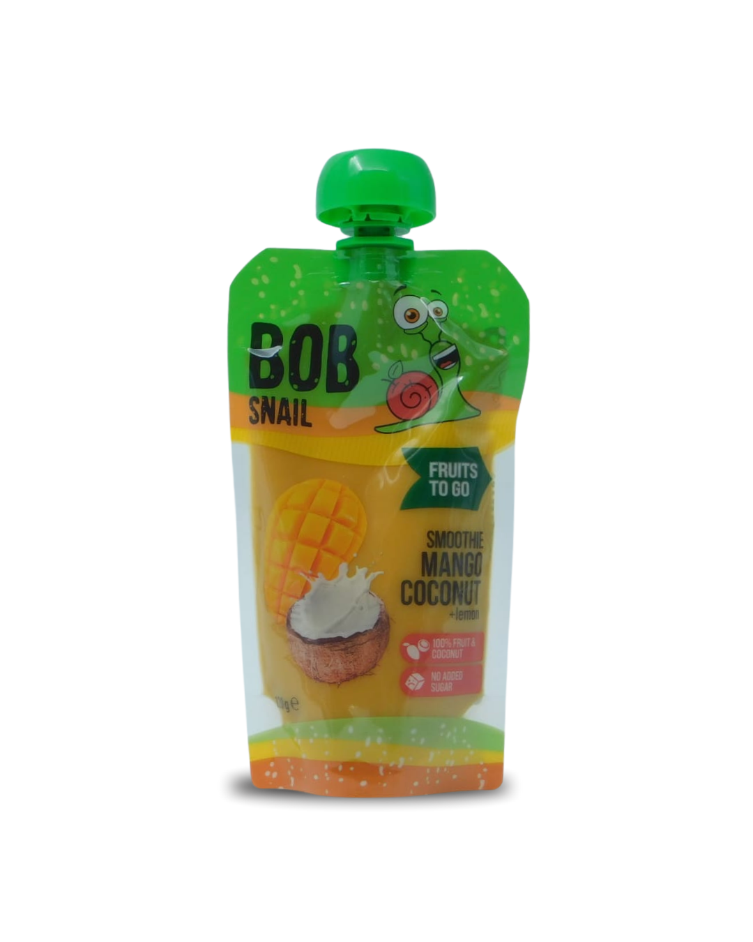 Fruit Puree Mango & Coconut & Lemon Bob Snail 120 GR