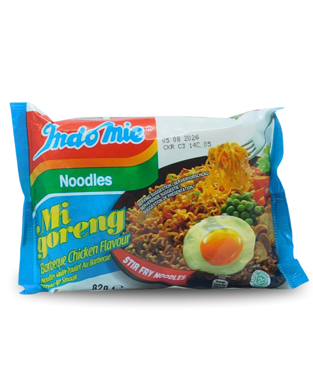 Mi Goreng Noodle Stir-Fry BBQ Chicken Indomie 82 GR