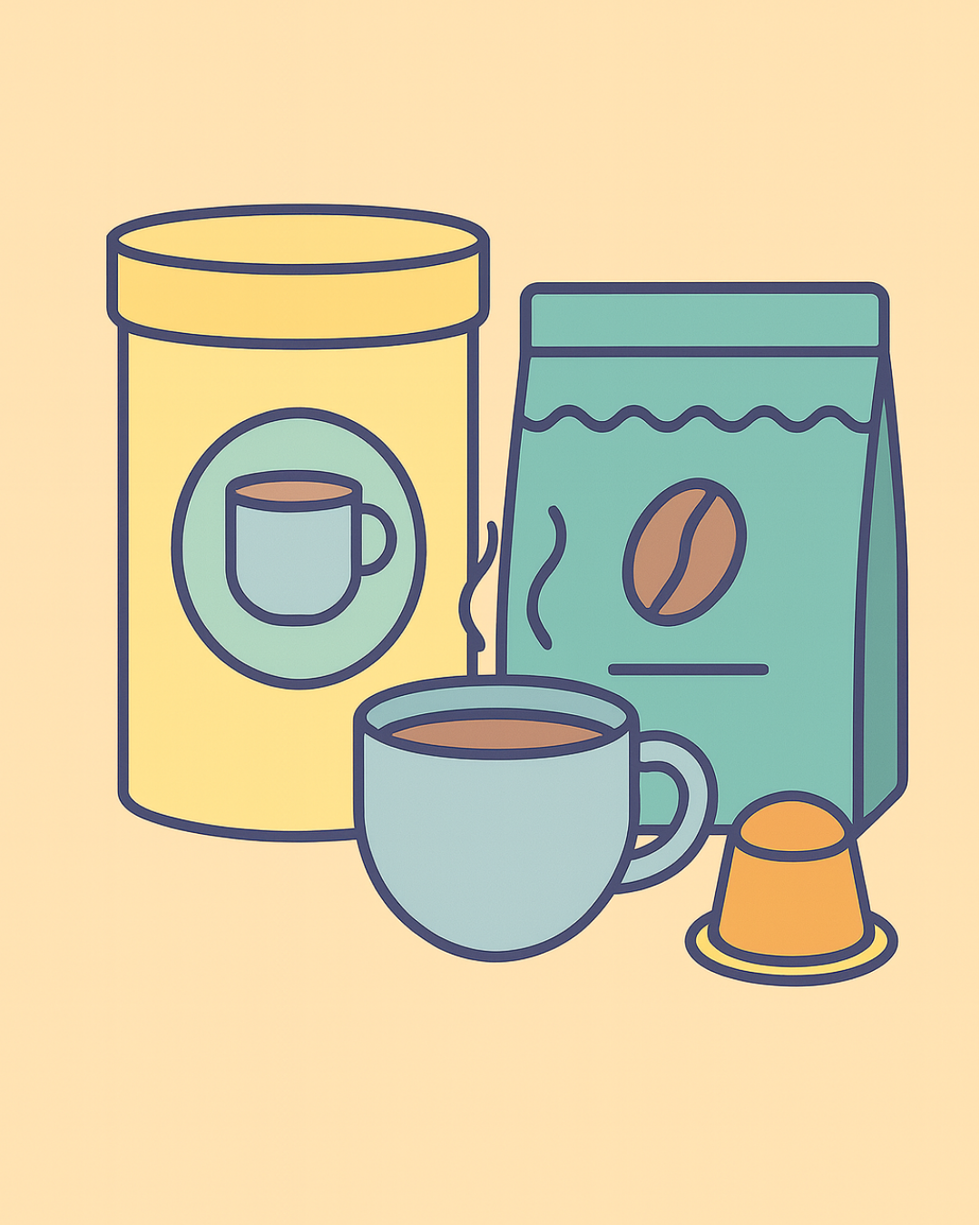 Bebidas Solúveis e Cafés