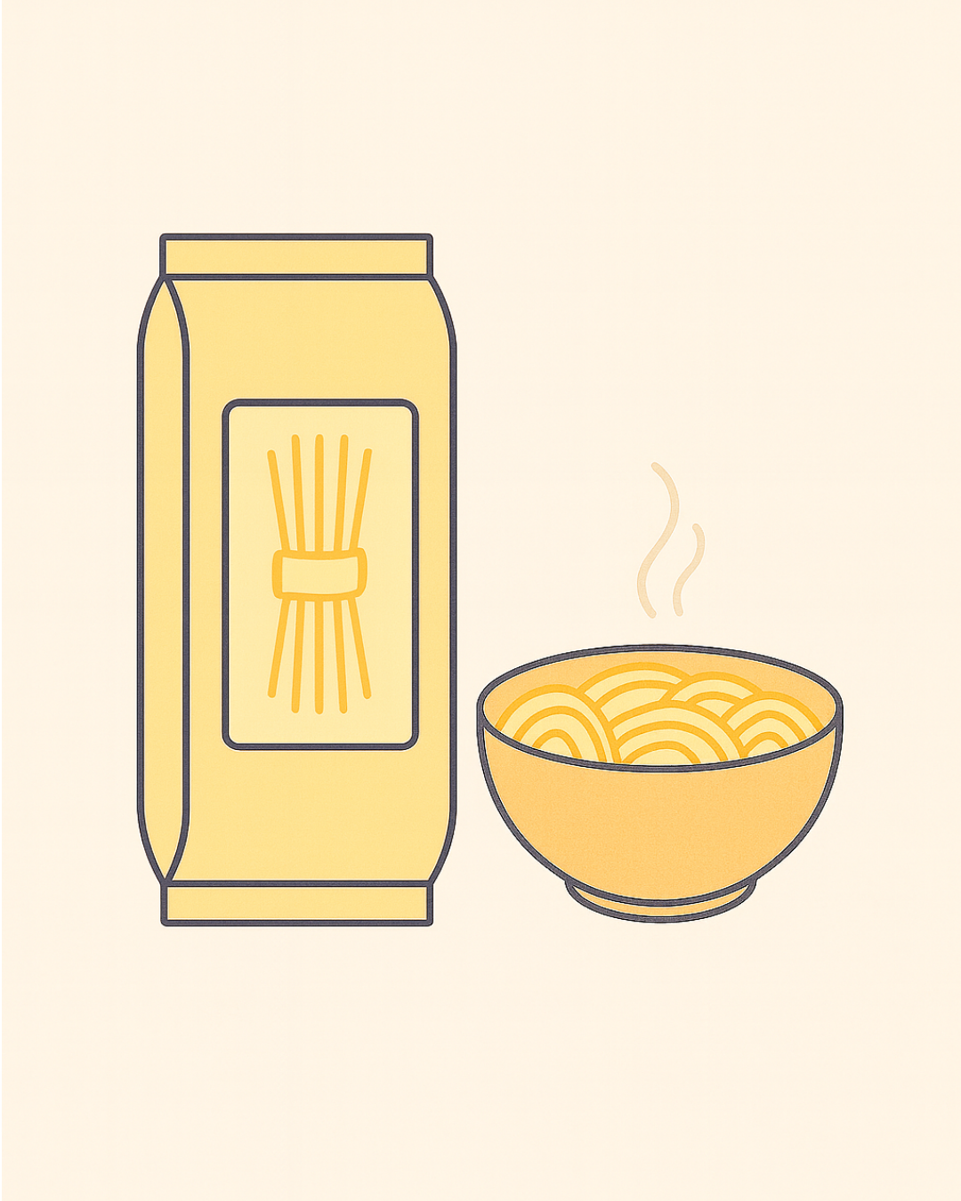 Massas e Noodles