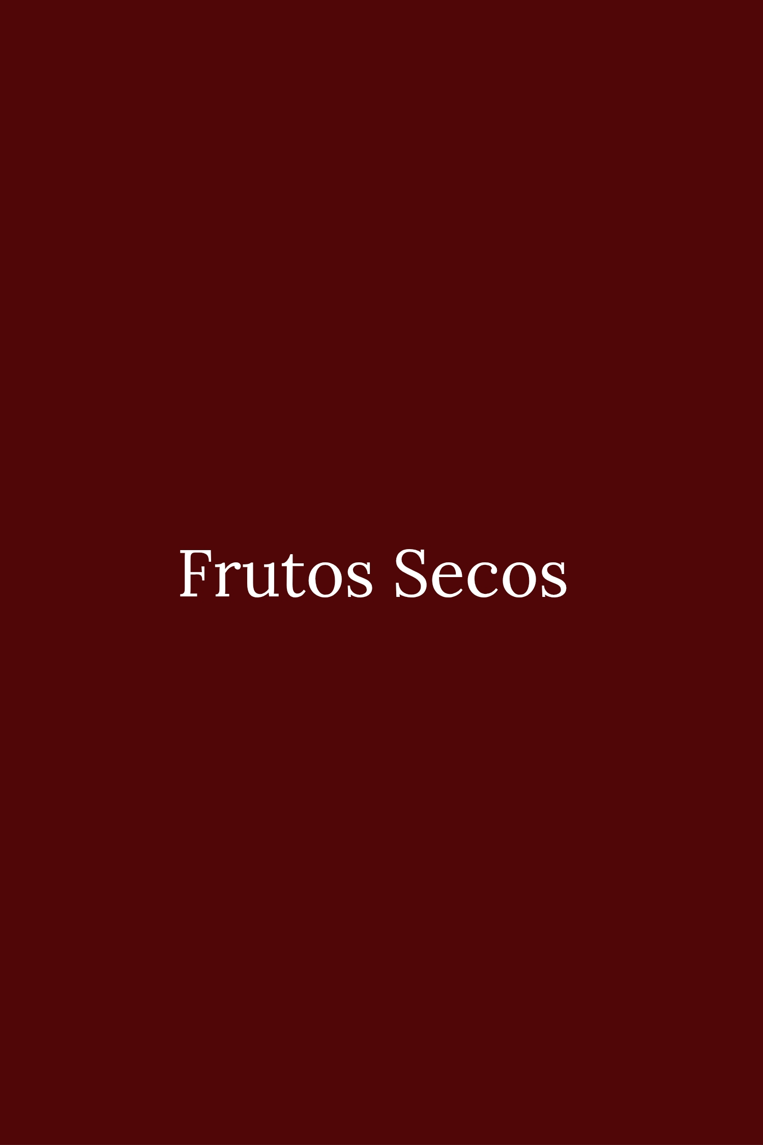 Frutos secos