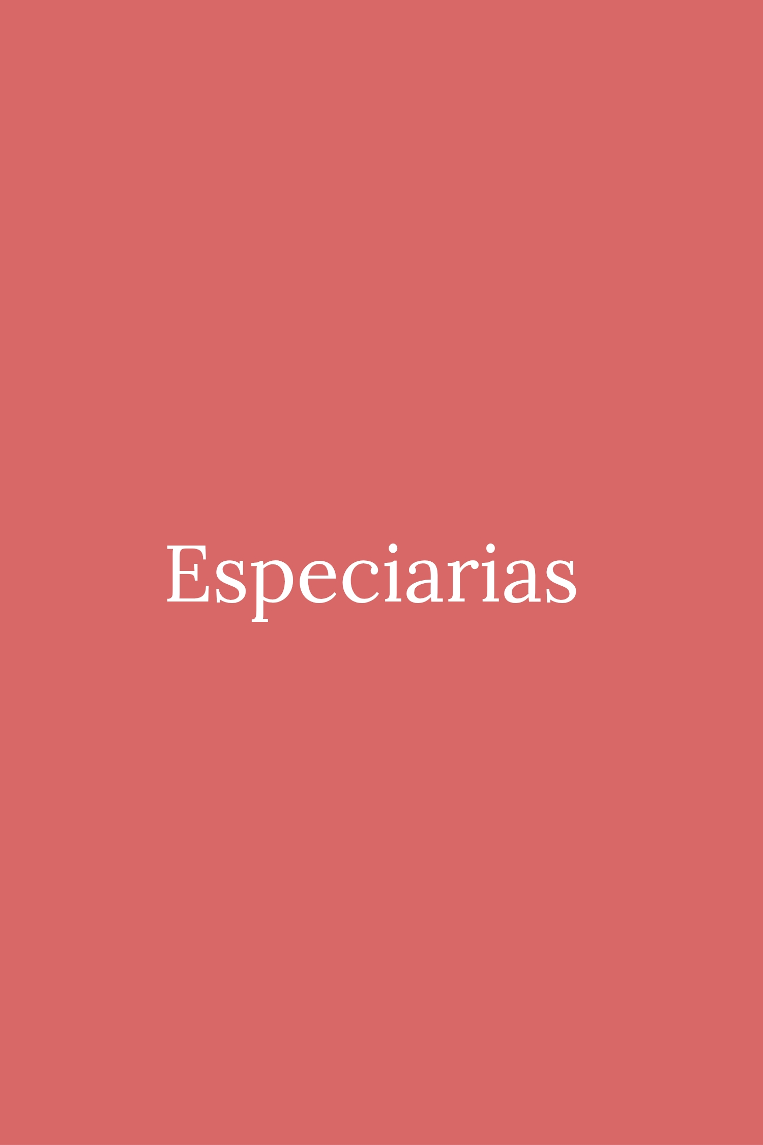 Especiarias