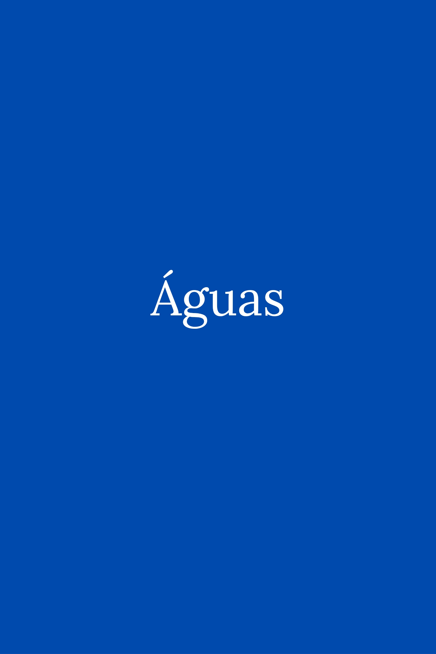 Água