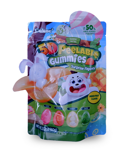 Cokoc 5D Peelable Gummies Mixed Fruit 60 GR