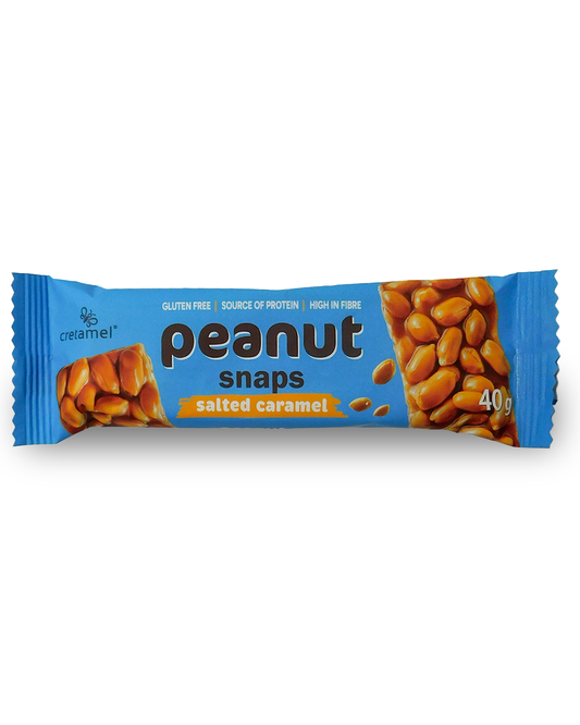 Cretamel Peanut Snaps Salted Caramel 40 GR