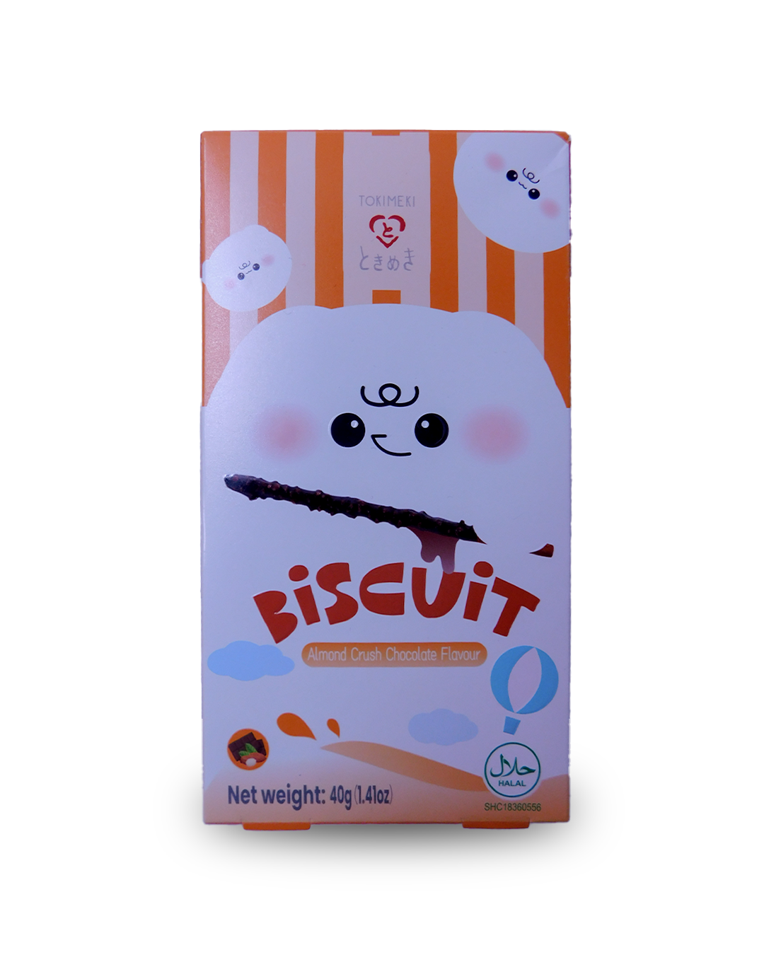 Tokimeki Biscuit Stick Almond Crush 40 GR