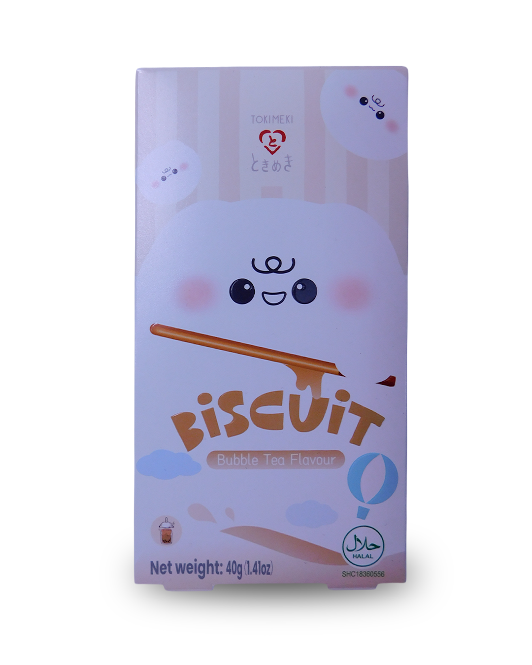 Tokimeki Biscuit Stick Bubble Tea 40 GR
