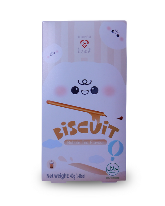 Tokimeki Biscuit Stick Bubble Tea 40 GR