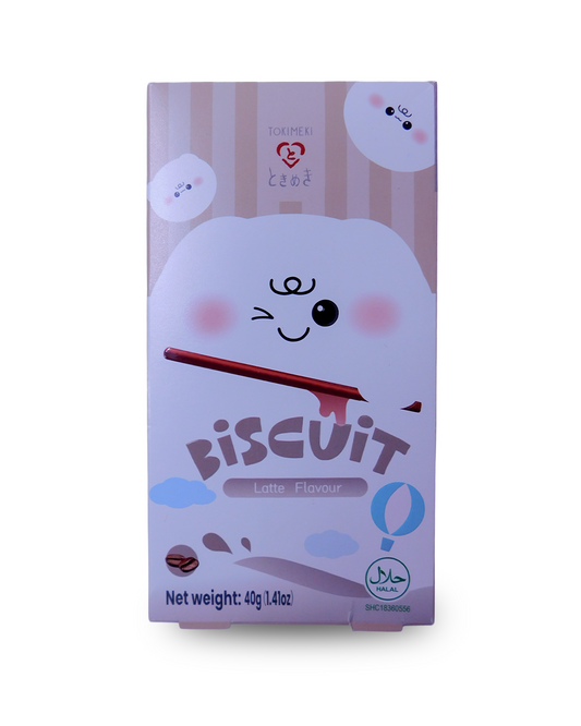 Tokimeki Biscuit Stick Latte 40 GR