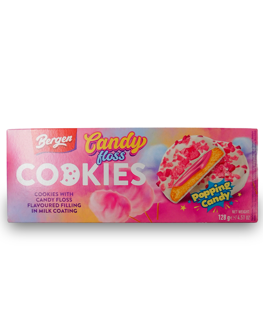 Bergen Cookies Cotton Candy & Popping 128 GR