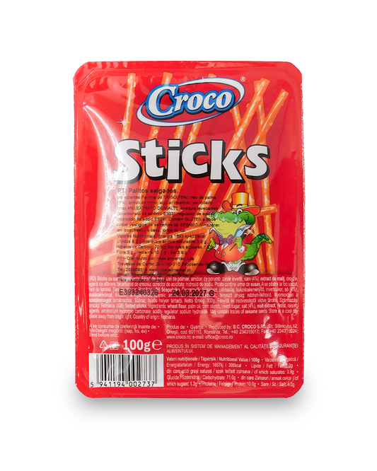 Croco Sticks Salt 100 GR