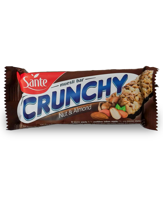 Sante Crunchy Black Choc & Nut & Almond 40 GR