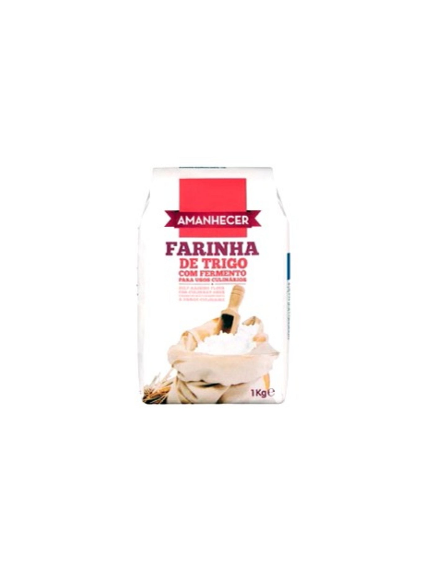 Farinha de trigo C/ Fermento Amanhecer 1KG