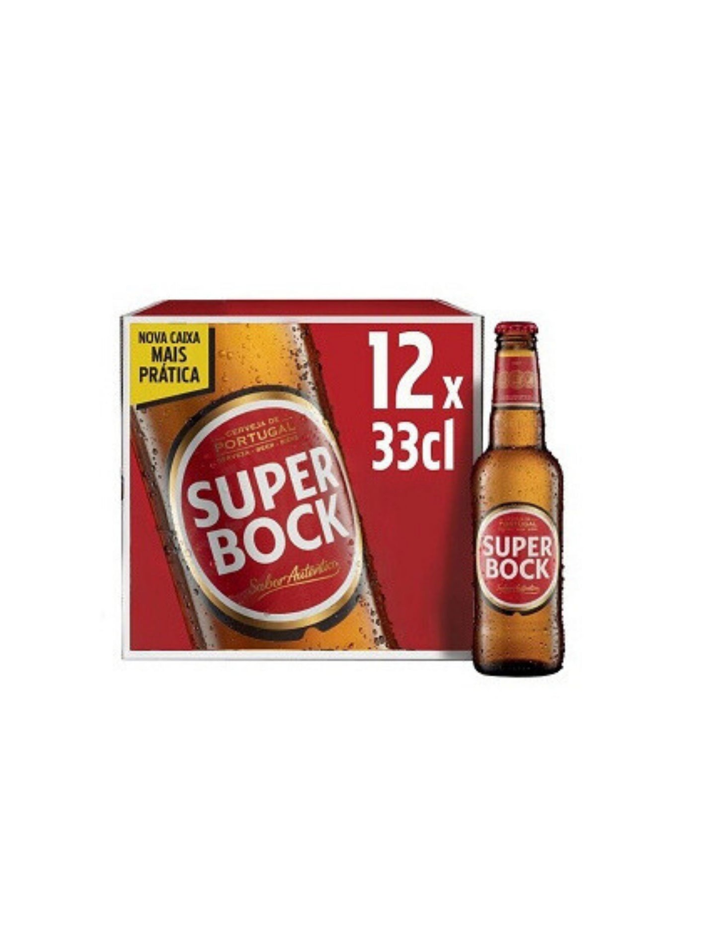 Cerveja C/ Álcool Super Bock 12x33 CL