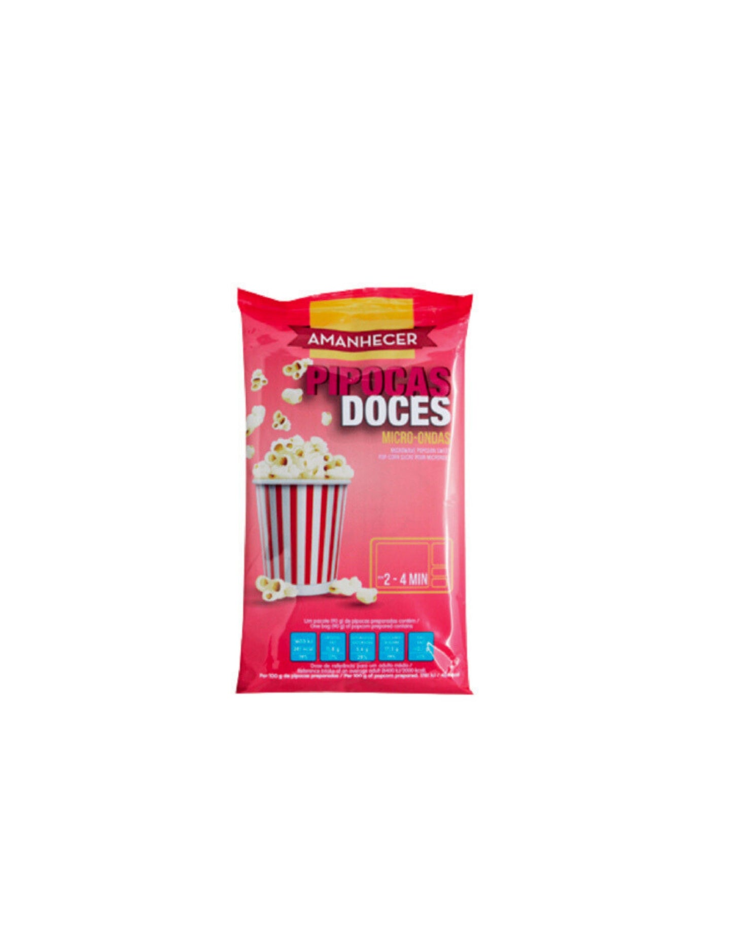 Pipocas Doces Para Microondas Amanhecer 90 GR