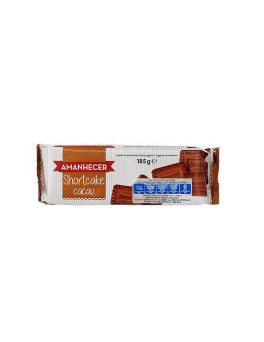 Bolachas Shortcake Cacau Amanhecer 185g