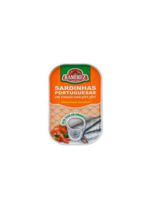 Sardinhas Portuguesas Ramirez Em Tomate Picante 125g