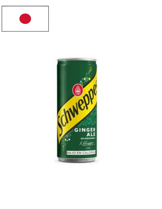 Água Tónica Ginger Ale Schweppes  33 CL