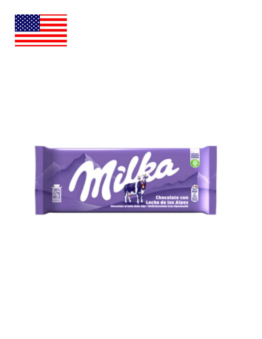 Tablete de Chocolate de Leite Milka 100 GR