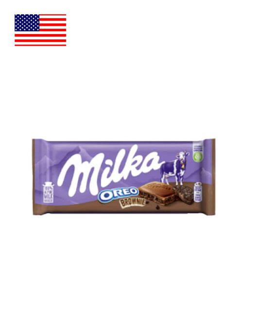 Tablete de Chocolate Oreo Brownie Milka 100g