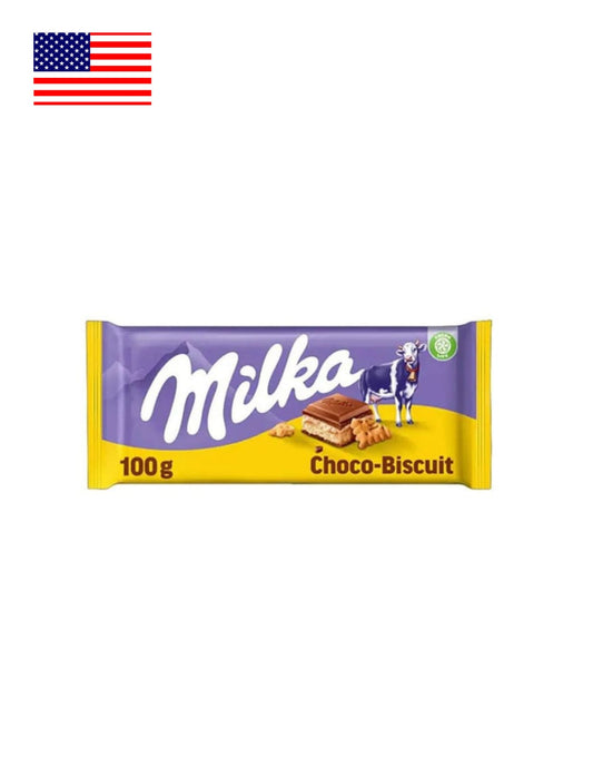 Tablete de Chocolate Choco Biscuit Milka 100 GR