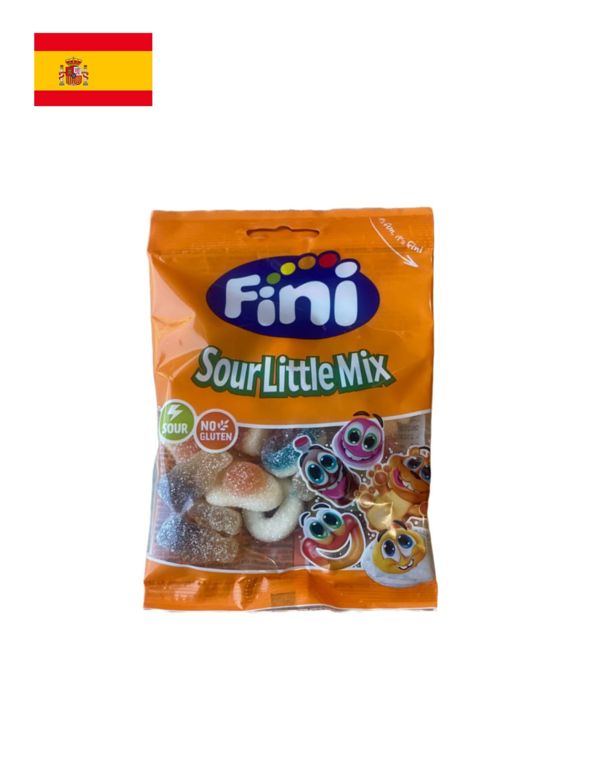 Gomas Sour Little Mix  Fini 90 GR