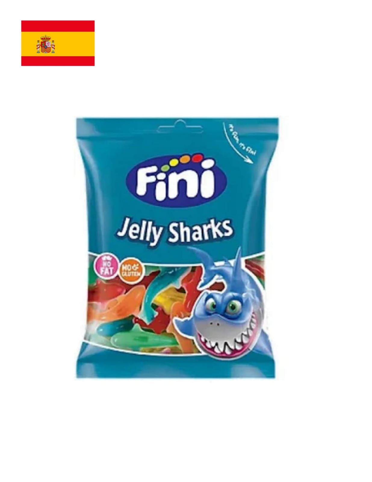 Gomas Jelly Sharks Fini 90 GR