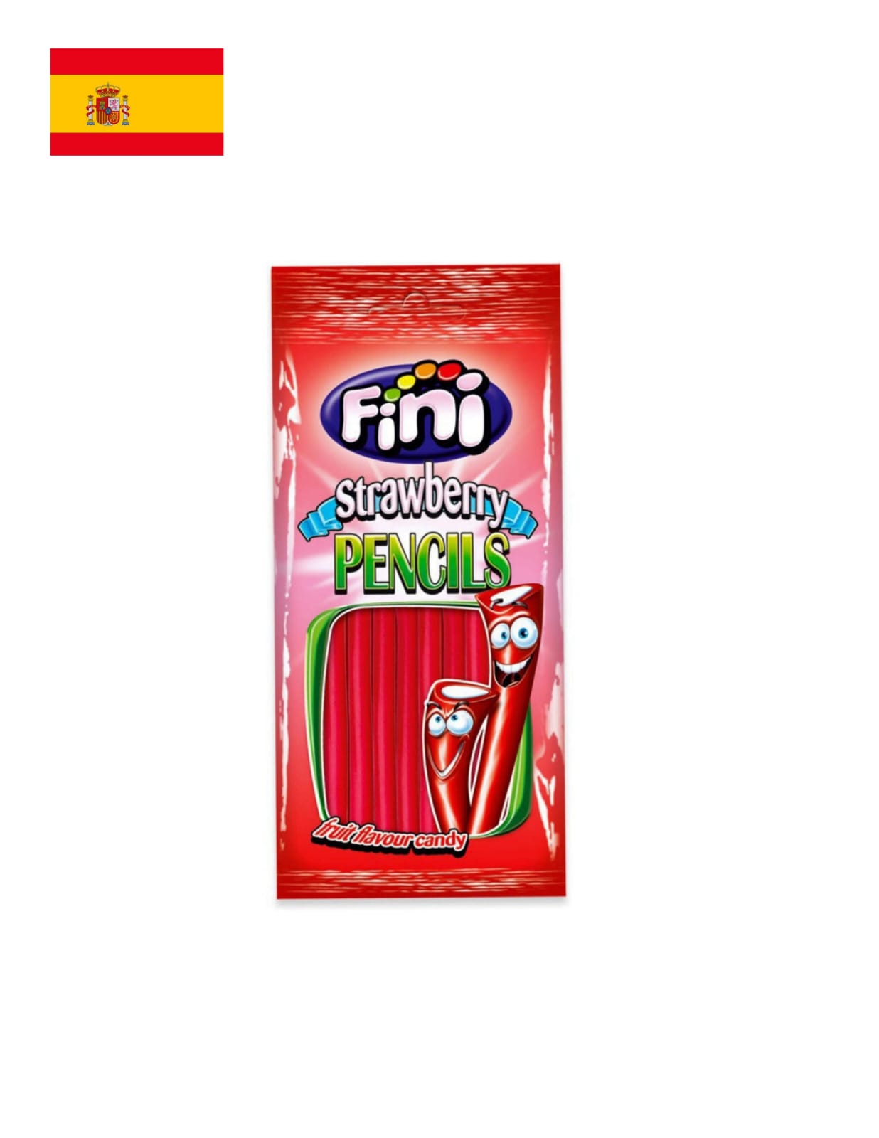 Gomas Strawberry Pencils Fini 90 GR