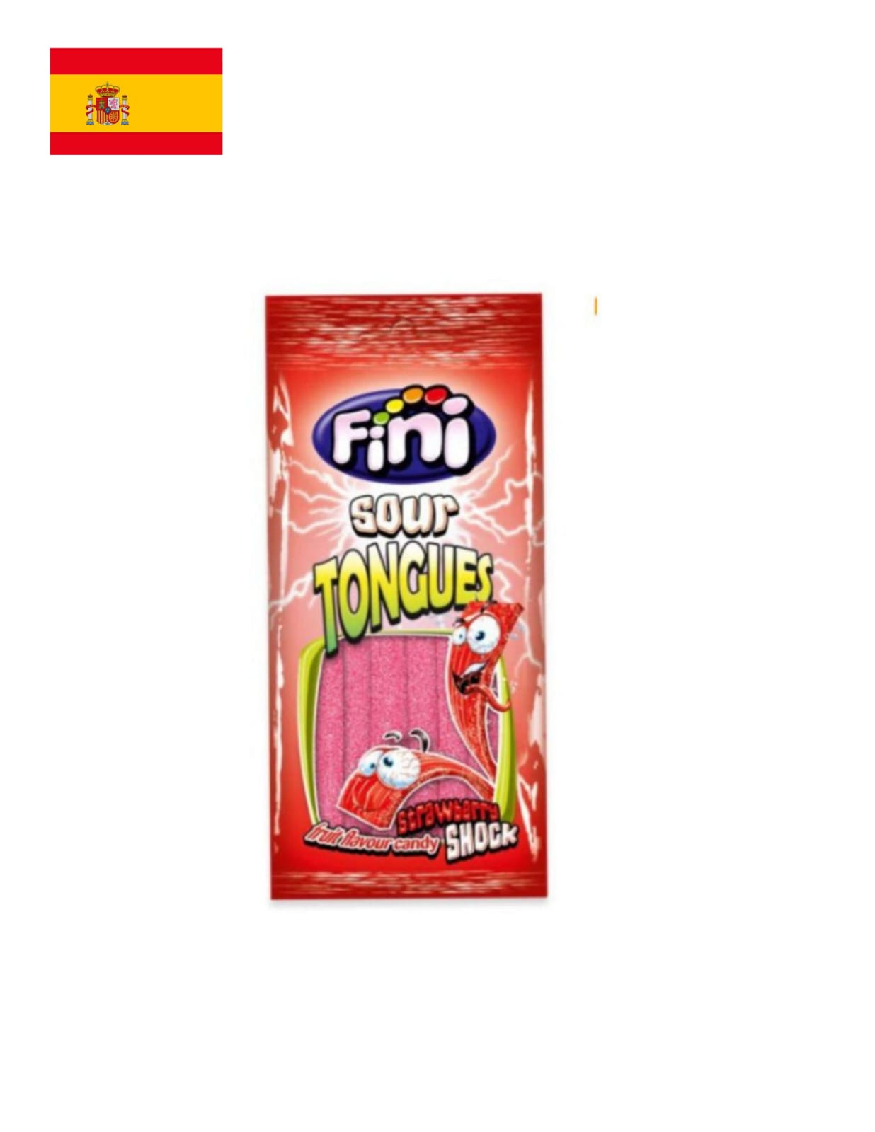 Gomas Sour Tongues Fini 90 GR