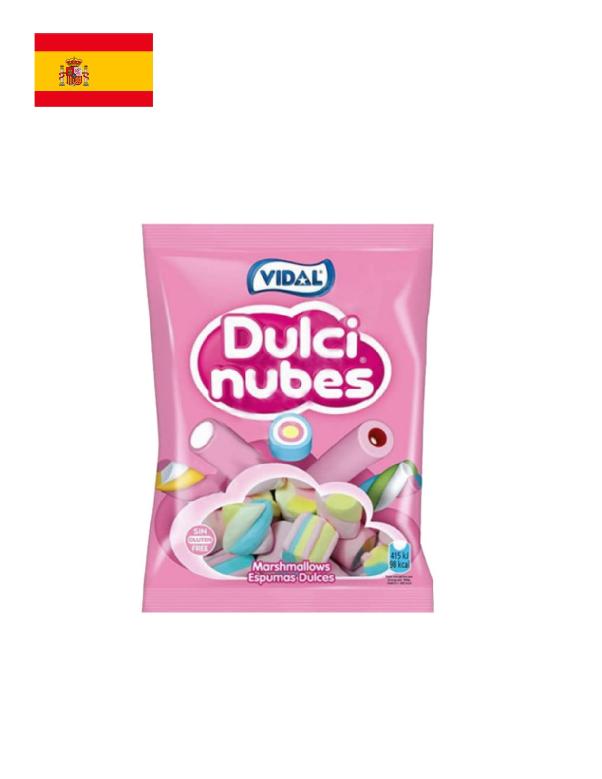 Gomas Dulci Nubes Vidal 50 GR