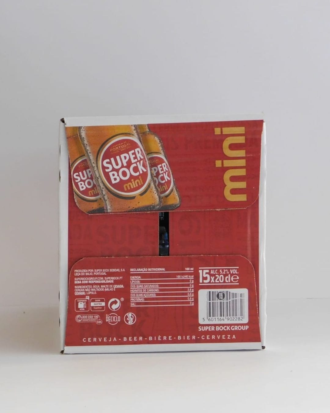 Cerveja Super Bock 15x20 CL