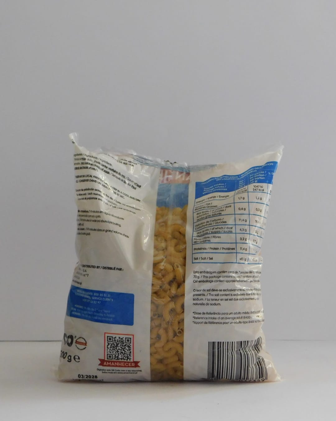 Cotovelinhos Amanhecer 500 GR