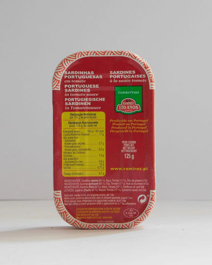 Sardinhas Tomate Ramirez 125 GR